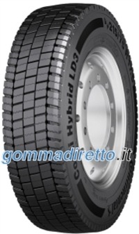 Foto pneumatico: CONTINENTAL, HYBRID LD3 M+S 3PMSF 225/75 R17.5 129M Quattro-stagioni