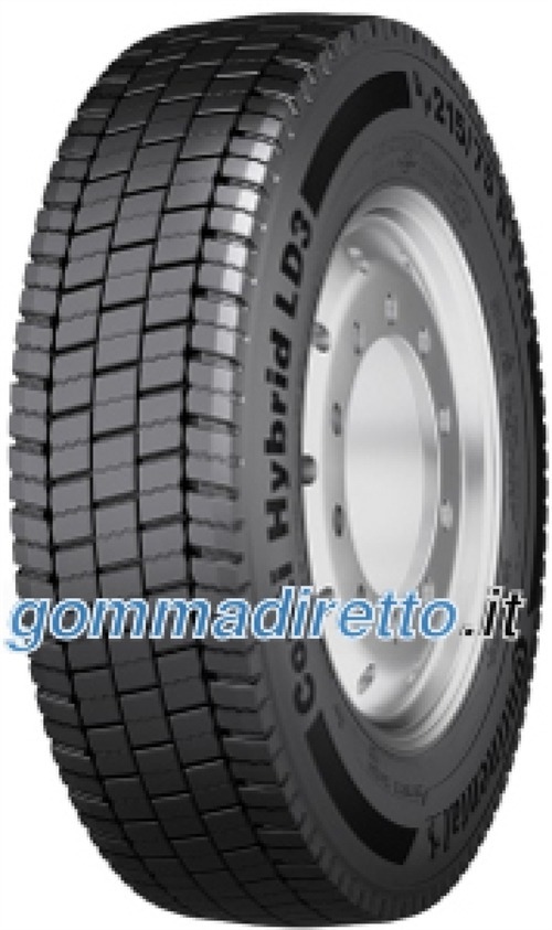 Foto pneumatico: CONTINENTAL, HYBRID LD3 M+S 12PR 3PMSF 215/75 R17.5 126M Quattro-stagioni