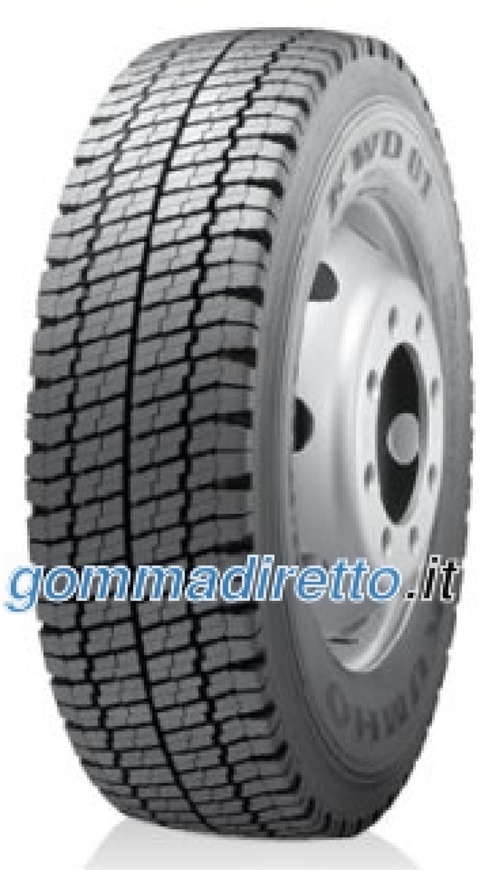 Foto pneumatico: KUMHO, KWD01 18PR M+S 3PMSF 315/80 R22.5 154M Quattro-stagioni