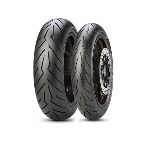 Foto pneumatico: PIRELLI, DIABLO ROSSO SCOOTER FRONT 120/80 R14 58S Estive