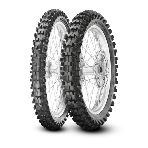 Foto pneumatico: PIRELLI, SCORPION MX32 MID SOFT FRONT (TT) 70/100 R19 42M Estive